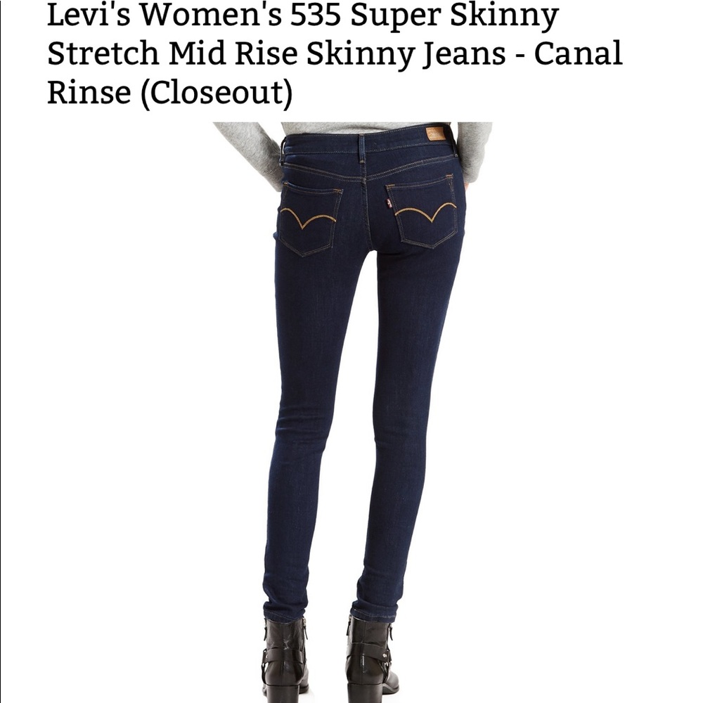 Levi’s 535 Super skinny Jeans
